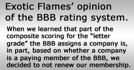 Better Business Bureau Rating